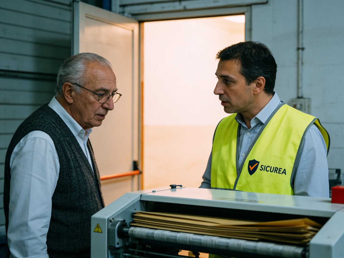 Sopralluogo di consulenza in un'azienda della provincia di Milano